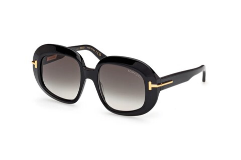 TOM FORD ICON FT1237 01B 53 Kadın Güneş Gözlüğü - Thumbnail