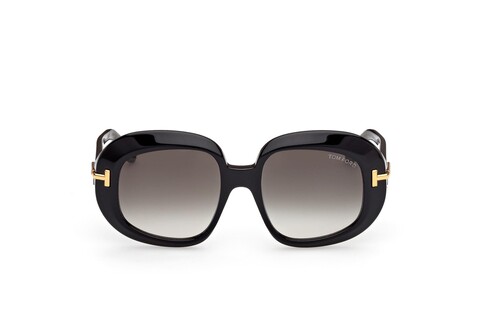 TOM FORD ICON FT1237 01B 53 Kadın Güneş Gözlüğü - Thumbnail
