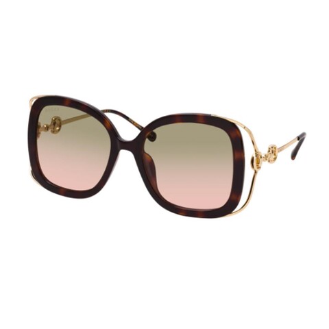 GUCCI - GUCCI GG 1021S 001 56 19 Kadın Güneş Gözlüğü GUCCI - GUCCI GG 1021S 001 56 19 Kadın Güneş Gözlüğü