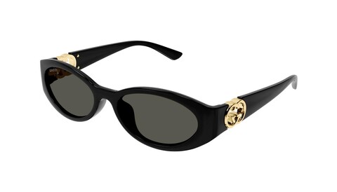 GUCCI - GUCCI GG1662SA 001 56 18 Unısex Güneş Gözlüğü