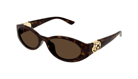 GUCCI - GUCCI GG1662SA 002 56 18 Unısex Güneş Gözlüğü