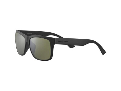 SERENGETI GSG 8370 POSITANO SATIN BLACK Unısex Güneş Gözlüğü - Thumbnail