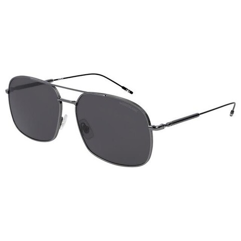 MONTBLANC - Mont Blanc MB 0046S 005 61 Erkek Güneş Gözlüğü