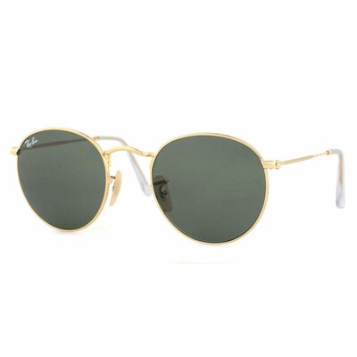 Ray-Ban RB 3447N 001 50 ROUND METAL Unisex Güneş Gözlüğü