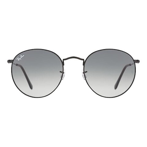 Ray-Ban RB 3447N 002/71 50 ROUND METAL Unisex Güneş Gözlüğü - Thumbnail
