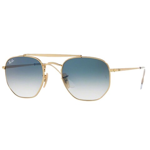 Ray-Ban RB 3648 001/3F 54 THE MARSHAL Unisex Güneş Gözlüğü - Thumbnail