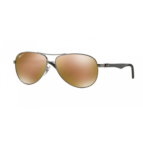 RAY-BAN - Ray-Ban RB 8313 004/N3 61 Carbon Fiber Erkek Güneş Gözlüğü