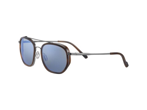 SERENGETI - SERENGETI GSG 525002 BORON SHINY GUNMETAL Unısex Güneş Gözlüğü