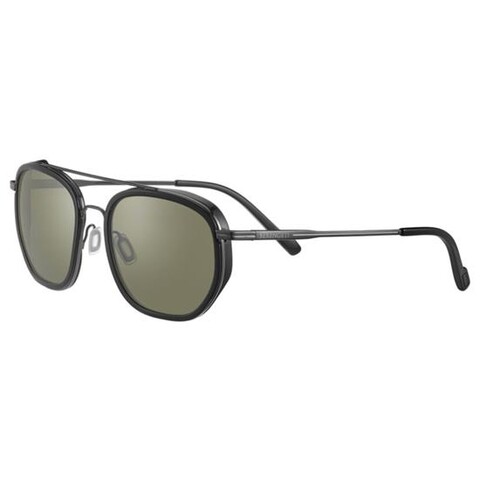 SERENGETI - SERENGETI GSG 525004 BORON SHINY DARK GUNMETAL Unısex Güneş Gözlüğü