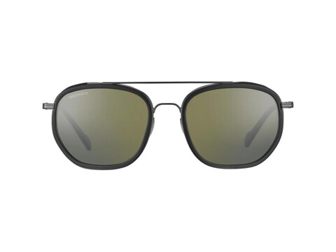 SERENGETI - SERENGETI GSG 525004 BORON SHINY DARK GUNMETAL Unısex Güneş Gözlüğü (1)