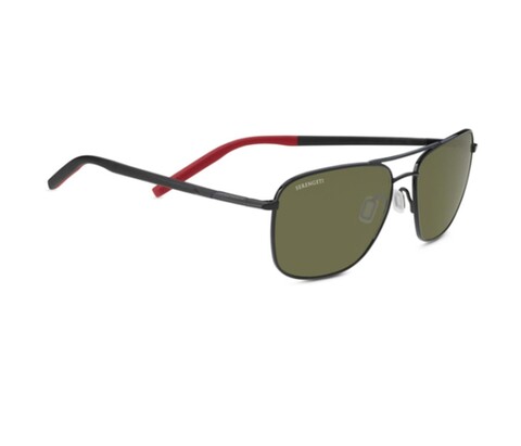 SERENGETI GSG 8796 SPELLO SHINY BLACK Unısex Güneş Gözlüğü - Thumbnail