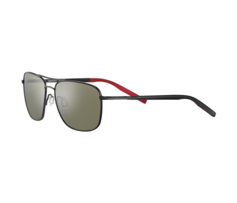 SERENGETI - SERENGETI GSG 8796 SPELLO SHINY BLACK Unısex Güneş Gözlüğü