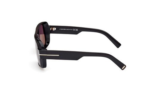 TOM FORD FT1101 01A 58 Unısex Güneş Gözlüğü - Thumbnail