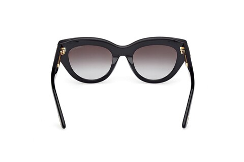 TOM FORD ICON FT1252 01B 52 Kadın Güneş Gözlüğü - Thumbnail