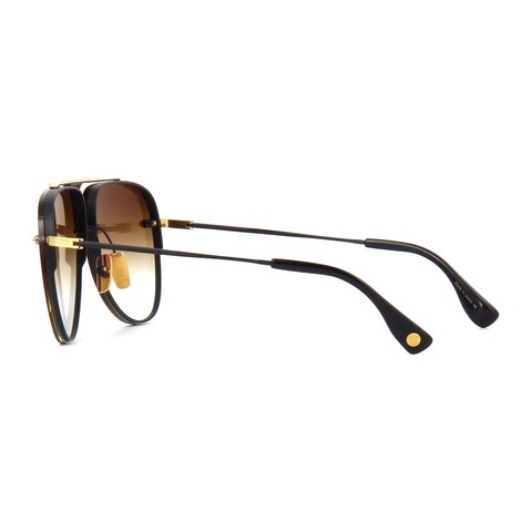 DITA DITA DECADE-TWO DRX-2082-B-BLK-GLD-62 Unisex Güneş Gözlüğü - Thumbnail