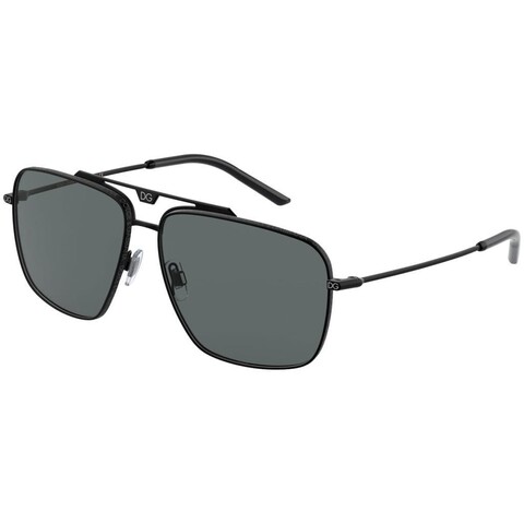 DOLCE&GABBANA - Dolce & Gabbana DG 2264 110681 61 Erkek Güneş Gözlüğü