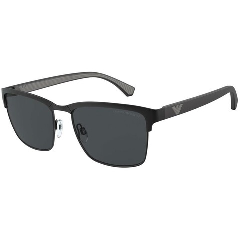 EMPORIO ARMANI - Emporio Armani EA 2087 301487 56 Erkek Güneş Gözlüğü