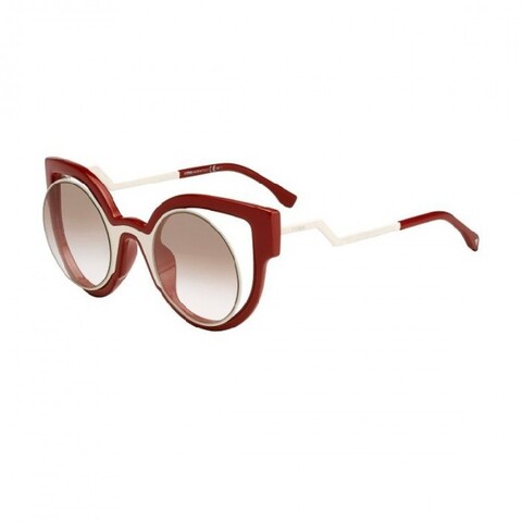 FENDI - Fendi FF 0137/S NT4 49 1M Kadın Güneş Gözlüğü
