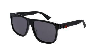 GUCCI GG0010S 001 58 16 Unısex Güneş Gözlüğü - 1
