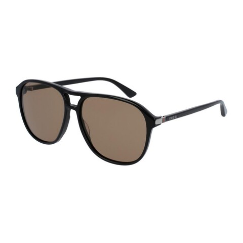 GUCCI - Gucci GG 0016S 001 58 14 Erkek Güneş Gözlüğü