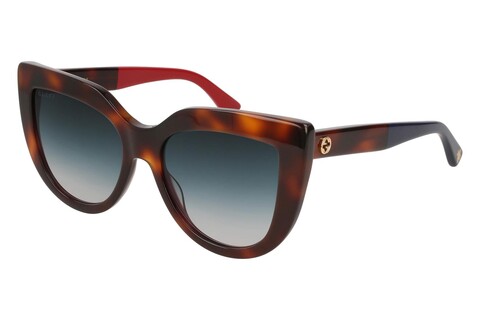 GUCCI - GUCCI GG 0164S 004 53 18 Kadın Güneş Gözlüğü