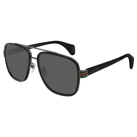 GUCCI - GUCCI GG 0448S 001 58 16 145 Erkek Güneş Gözlüğü