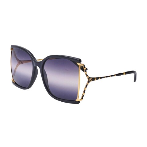 GUCCI GG 0592S 002 60 00 Kadın Güneş Gözlüğü - Thumbnail