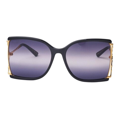 GUCCI GG 0592S 002 60 00 Kadın Güneş Gözlüğü - Thumbnail