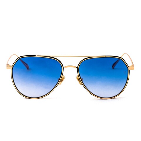 RETRO BLACK GOLD I C02 55 Unisex Güneş Gözlüğü - Thumbnail