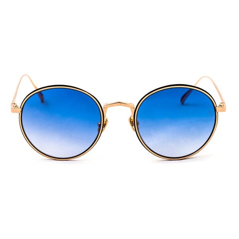RETRO BLACK GOLD III C02 51 Unisex Güneş Gözlüğü - Thumbnail