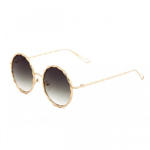 RETRO - RETRO LIMITED XIV GOLD/GREEN GRAD. Kadın Güneş Gözlüğü
