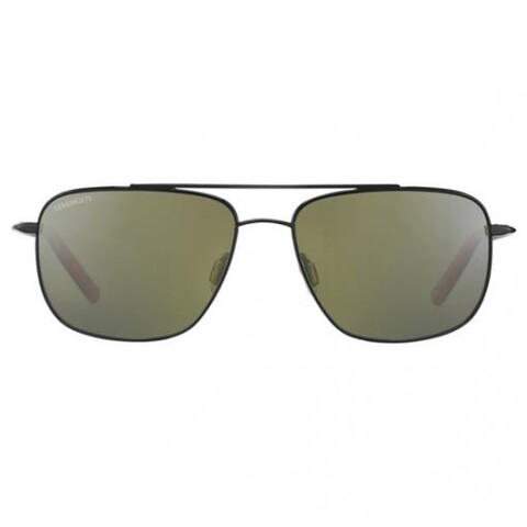 SERENGETI - SERENGETI GSG 8818 TELLARO SHINY BLACK Erkek Güneş Gözlüğü (1)