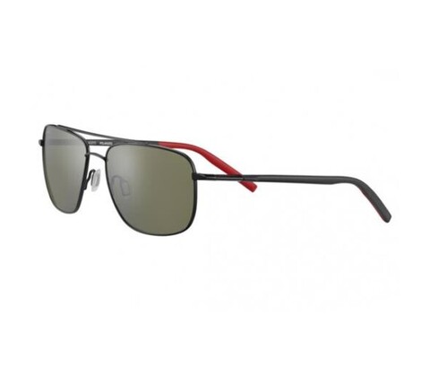 SERENGETI - SERENGETI GSG 8818 TELLARO SHINY BLACK Erkek Güneş Gözlüğü