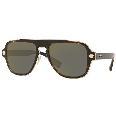 VERSACE VE 2199 12524T 56 Unisex Güneş Gözlüğü - Thumbnail