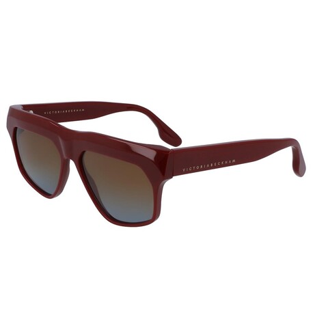 VICTORIA BECKHAM - VICTORIA BECKHAM VB 603S 604 56 Köşeli Bordo Kadın Güneş Gözlüğü