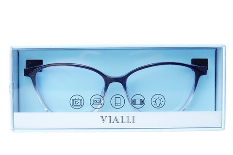 VIALLI VL 242 C1 51-16-140 Unisex Mavi Işık Koruyucu Gözlük - Thumbnail