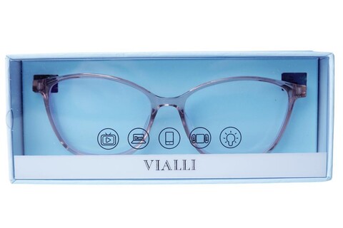 VIALLI VL 243 C2 49-16-140 Unisex Mavi Işık Koruyucu Gözlük - Thumbnail